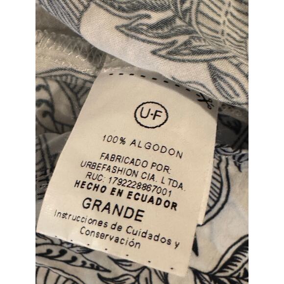 Labelle Paris Floral Belted Sundress Size Large Midi Dress - Picture 12 of 13